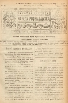 Gazeta Podhalańska. 1921, nr 30