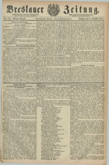 Breslauer Zeitung. Jg.59, Nr. 587 (15 December 1878) - Morgen-Ausgabe + dod.
