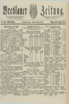 Breslauer Zeitung. Jg.60, Nr. 32 A (20 Januar 1879) - Abend-Ausgabe