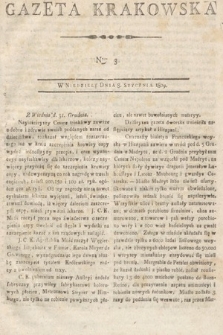 Gazeta Krakowska. 1809, nr 3