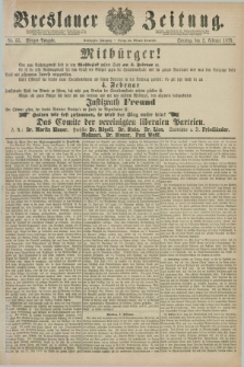 Breslauer Zeitung. Jg.60, Nr. 55 (2 Februar 1879) - Morgen-Ausgabe + dod.