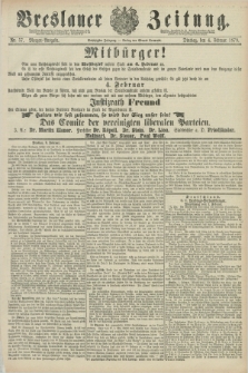 Breslauer Zeitung. Jg.60, Nr. 57 (4 Februar 1879) - Morgen-Ausgabe + dod.