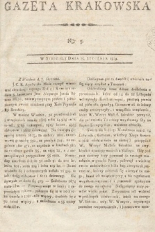 Gazeta Krakowska. 1809, nr 5