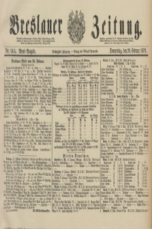 Breslauer Zeitung. Jg.60, Nr. 86 A (20 Februar 1879) - Abend-Ausgabe