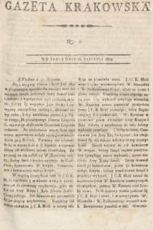 Gazeta Krakowska. 1809, nr 6
