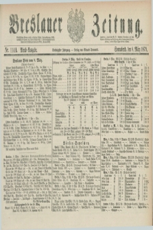 Breslauer Zeitung. Jg.60, Nr. 114 A (8 März 1879) - Abend-Ausgabe