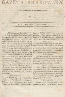 Gazeta Krakowska. 1809, nr 10