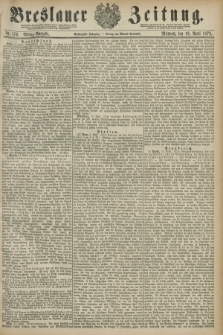 Breslauer Zeitung. Jg.60, Nr. 176 (16 April 1879) - Mittag-Ausgabe