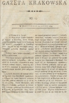 Gazeta Krakowska. 1809, nr 13