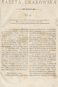 Gazeta Krakowska. 1809, nr 14