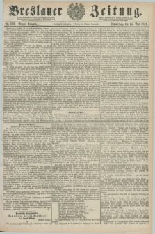 Breslauer Zeitung. Jg.60, Nr. 223 (15 Mai 1879) - Morgen-Ausgabe + dod.