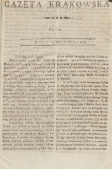 Gazeta Krakowska. 1809, nr 19