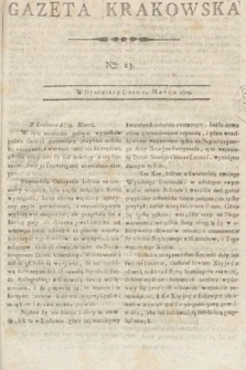 Gazeta Krakowska. 1809, nr 23