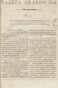 Gazeta Krakowska. 1809, nr 25