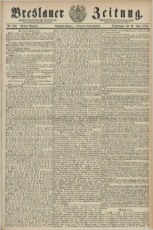Breslauer Zeitung. Jg.60, Nr. 280 (19 Juni 1879) - Mittag-Ausgabe