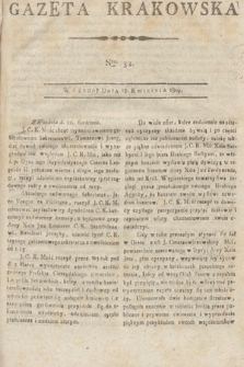 Gazeta Krakowska. 1809, nr 32