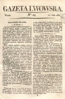 Gazeta Lwowska. 1836, nr 61