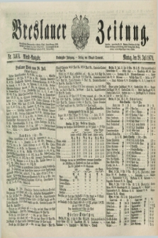 Breslauer Zeitung. Jg.60, Nr. 346 A (28 Juli 1879) - Abend-Ausgabe