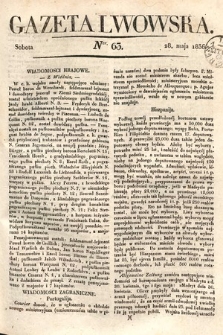 Gazeta Lwowska. 1836, nr 63