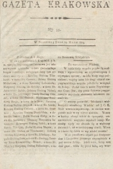 Gazeta Krakowska. 1809, nr 39