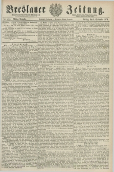 Breslauer Zeitung. Jg.60, Nr. 414 (5 September 1879) - Mittag-Ausgabe