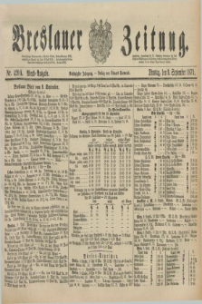 Breslauer Zeitung. Jg.60, Nr. 420 A (9 September 1879) - Abend-Ausgabe