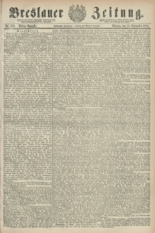 Breslauer Zeitung. Jg.60, Nr. 430 (15 September 1879) - Mittag-Ausgabe