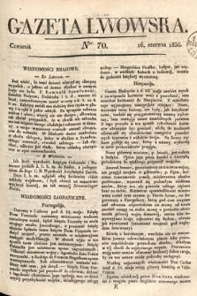 Gazeta Lwowska. 1836, nr 70