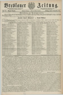 Breslauer Zeitung. Jg.60, Nr. 453 (28 September 1879) - Morgen-Ausgabe + dod.
