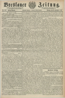 Breslauer Zeitung. Jg.60, Nr. 454 (29 September 1879) - Mittag-Ausgabe