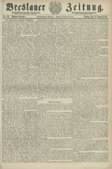 Breslauer Zeitung. Jg.61, Nr. 25 (16 Januar 1880) - Morgen-Ausgabe + dod.