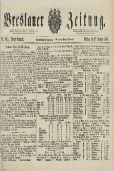 Breslauer Zeitung. Jg.61, Nr. 38 A (23 Januar 1880) - Abend-Ausgabe