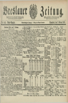 Breslauer Zeitung. Jg.61, Nr. 64 A (7 Februar 1880) - Abend-Ausgabe