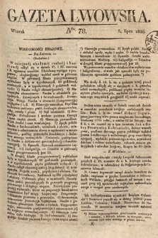 Gazeta Lwowska. 1836, nr 78