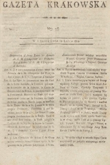 Gazeta Krakowska. 1809, nr 58