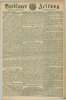 Breslauer Zeitung. Jg.62, Nr. 24 (15 Januar 1881) - Mittag-Ausgabe