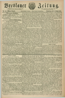 Breslauer Zeitung. Jg.62, Nr. 43 (27 Januar 1881) - Morgen-Ausgabe + dod.