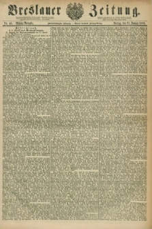Breslauer Zeitung. Jg.62, Nr. 46 (28 Januar 1881) - Mittag-Ausgabe