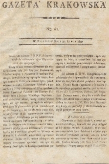 Gazeta Krakowska. 1809, nr 61