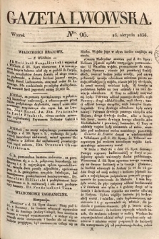 Gazeta Lwowska. 1836, nr 96