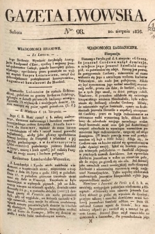 Gazeta Lwowska. 1836, nr 98