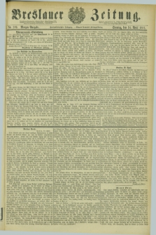 Breslauer Zeitung. Jg.62, Nr. 189 (24 April 1881) - Morgen-Ausgabe + dod.