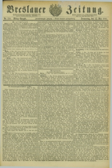 Breslauer Zeitung. Jg.62, Nr. 218 (12 Mai 1881) - Mittag-Ausgabe