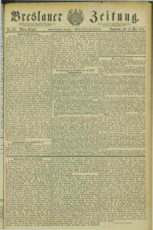 Breslauer Zeitung. Jg.62, Nr. 222 (14 Mai 1881) - Mittag-Ausgabe