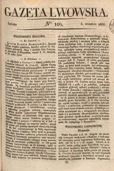 Gazeta Lwowska. 1836, nr 104