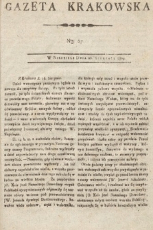 Gazeta Krakowska. 1809, nr 67