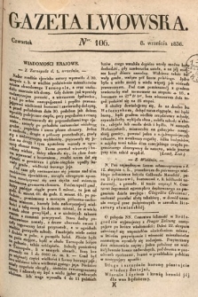 Gazeta Lwowska. 1836, nr 106