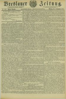 Breslauer Zeitung. Jg.62, Nr. 412 (5 September 1881) - Mittag-Ausgabe