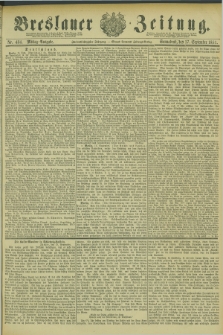 Breslauer Zeitung. Jg.62, Nr. 434 (17 September 1881) - Mittag-Ausgabe