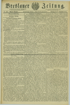 Breslauer Zeitung. Jg.62, Nr. 435 (18 September 1881) - Morgen-Ausgabe + dod.